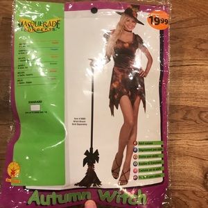Brand new Halloween Costume Autumn Witch